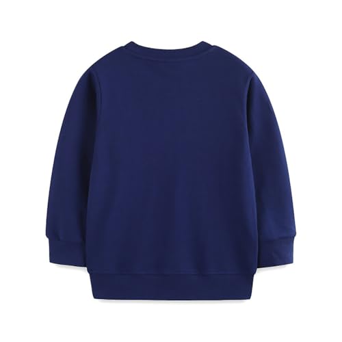 Boys Sweatshirts Casual Sweatshirts Cotton Sweatshirts Long Sleeve T-shirts Crew Neck Cartoon Tops for Boys-3652