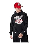 New Era - NFL Team Graphic Hoody KANCHI BLKWHI Kansas City Chiefs, Sudadera con Capucha Masculino,