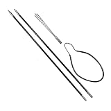 Scuba Choice Carbon Fiber Travel Spearfishing 2 Pole Spear 3 Prong Paralyzer Hawaiian Sling, 7-Feet
