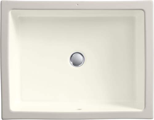 Kohler K-2882-96 Verticyl Rectangle Undercounter Bathroom Sink, Biscuit #TOP3