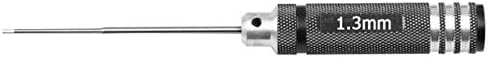 Screwdriver 0.9/1.27/1.3/1.5 mm Hex Screwdriver Tool Kit Steel for RC Helicopter Car Drone Aircraft Model Repair Tools Screw Driver - (Color: 1.3mm)