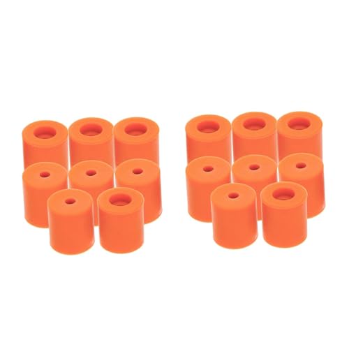 OKUMEYR 2sets Printer Silicone Heat-resistant Buffer 3d Printer Part Leveling Parts 18mm 8pcs*2