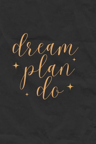 Carnet de notes anti-charge mentale : structurez vos projets Dream Plan Do sans stress