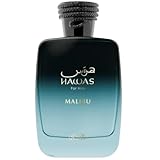 Hawas Malibu Eau de Parfum for Him, Aromatic Fragrance, Long-Lasting Scent