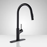 Achelous Black Kitchen Faucet with Pull Down Magnetic Docking Sprayer,Stainless Steel Pull Out RV Ki