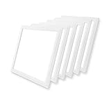 Befestigungen: 4-er Set Klammern zum Einhängen in eine Rigips- oder Holzdecke. Seil-Set zum Abhängen von der Decke. Aufbaurahmen zum Anbringen der Panels an Betondecken und Decken bis 6cm einbautiefe