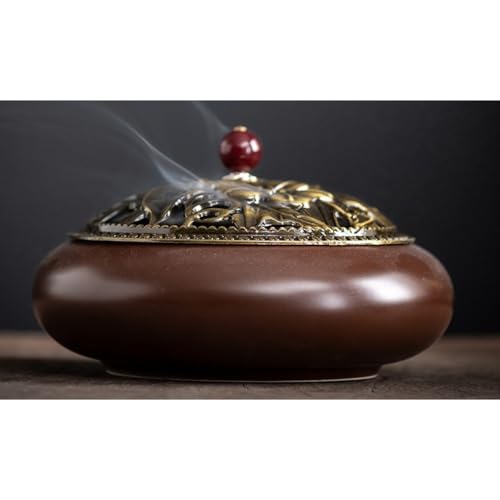 BRZU 蚊取り線香ホルダー 蚊よけ おしゃれ 香炉 勉強部屋 寝室 装飾品 室内 屋外 庭仕事 アウトドア 持ち運びに便利 (A4,2個)