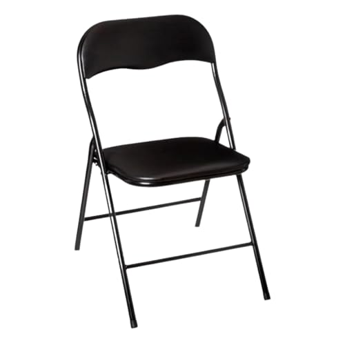 Sedia pieghevole salvaspazio, imbottita, piedini antiscivolo, ideale sia per esterno che per interno, leggera e maneggevole