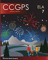 Paperback CCGPS in Grade 7 English Language Arts: 2014-2015 Edition Book