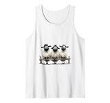 Nosotros 3 Ovejas Preciosas Camiseta sin Mangas