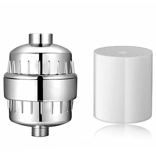 Shower Filter, High Output Shower Filte, Water Softener Shower Head Filter Remove Chlorine and Heavy Metals, Multi-Stage High Output with Vitamin C for Hard Water (2 Pcs)