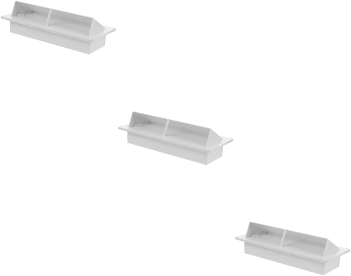 3pcs Ventilation Cover for Rv Floor Vent Register Cover Easy to Install for Yacht and Home Use