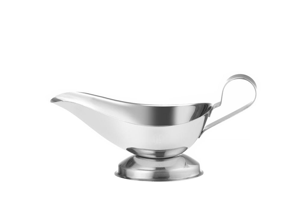 Saucière en acier inoxydable HENDI petit bol pot à sauce avec base 140 ml