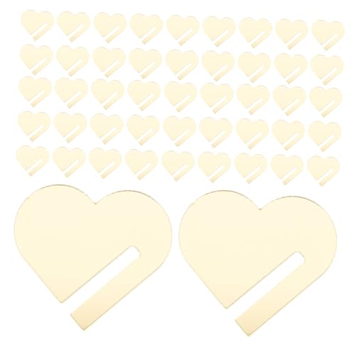 Marcadores resistentes al agua Cabilock para personalizar bebidas con forma de corazón