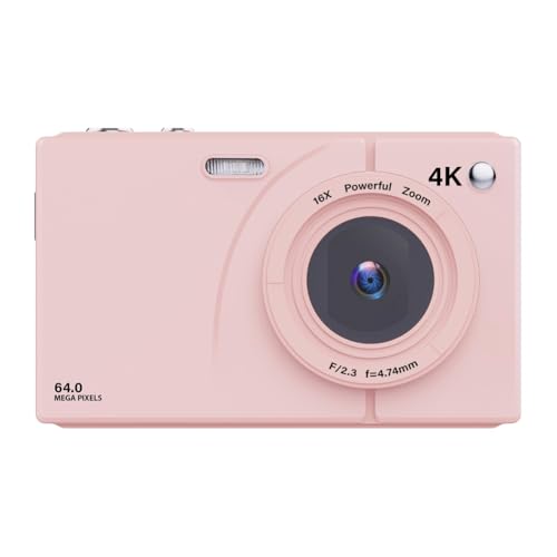 Caméra vidéo numérique 4K CCD 64MP : appareil photo WiFi zoom 16x