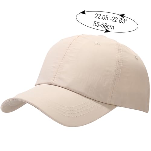 Image of Waterproof Baseball Cap Breathable UPF50+ Caps for Men Women Outdoor Sport Adjustable Rain Quick Dry Hat