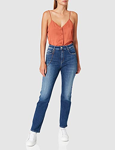REPLAY Florie Jeans Donna, Blu (0071 Blu Scuro)