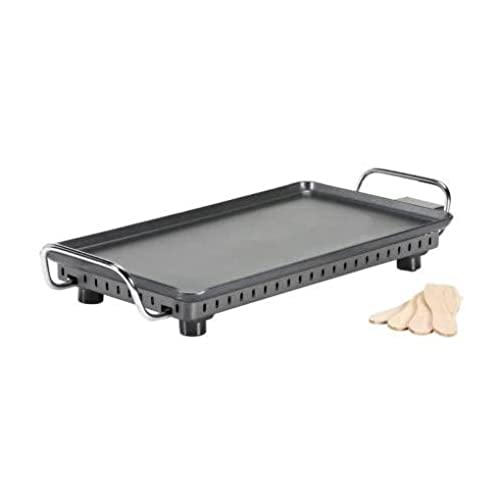 Princess plancha Table Chef Superior noire - fonte d'aluminium - 6 personnes - 46 x 26 cm - 2 500 W