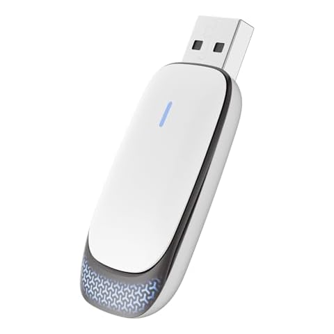 2in1 Wireless Carplay Adapter & Andriod Auto Adapter,Plug/Play Easy Setup Automatic Reconnect Convert Wired to Wireless Car Play Dongle for Car 2016+ iPhone iOS 10+ Smartphone Android 11+White Cover