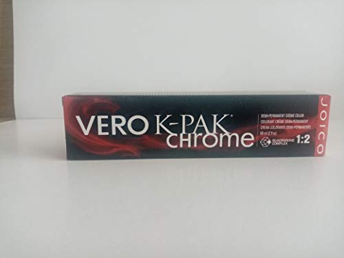 Joico Vero K-PAK Chrome Demi Permanent Cream Colour 1:2 RM5 Burmese Ruby 74 ml