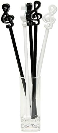 Amazon アームカンパニー マドラー ブラック ホワイト 10cm 可愛い音符 Diac3 8本入 マドラー オンライン通販 Amazon アームカンパニー マドラー ブラック ホワイト 10cm 可愛い音符 Diac3 8本入 マドラー オンライン通販