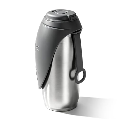 Petace Hundetrinkflasche aus Edelstahl