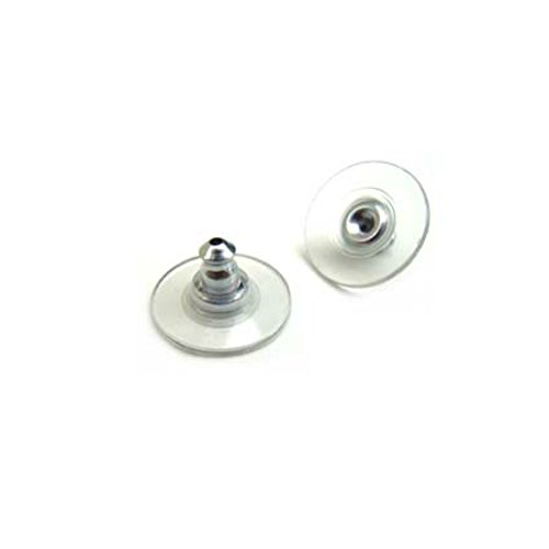 10 Pair Set of Plastic Earring Backs to protect your Earrings for Great