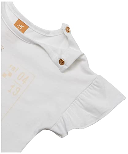 Blusa em Meia Malha, Up Baby, Bebê Meninas, Branco Especial, M
