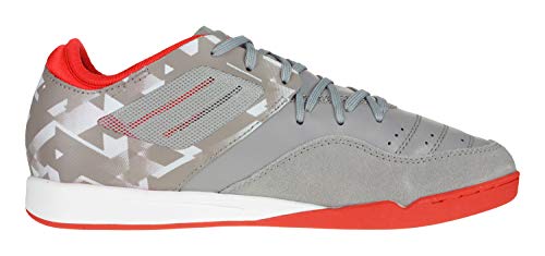 Umbro Men\'s Chaleira Pro Indoor Soccer Shoe, Grey Flannel/Goji Berry 9 - Thumbnail 5
