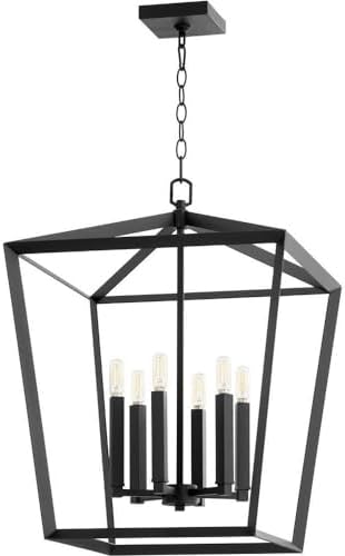 Cyan Design 10376 Hyperion Chandelier, 4-Light 240 Total Watts, Noir