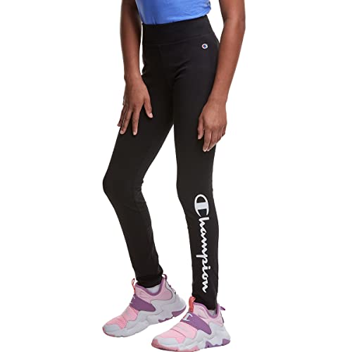 Champion Girls' Leggings Black S3