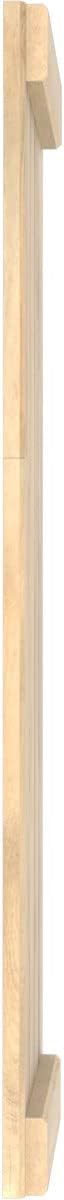 14"W x 59"H Americraft Four Board Exterior Real Wood Joined Board-n-Batten Shutters w/End Batten (Per Pair), Unfinished