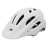 Giro - Fixture II Caschi - Adulto Unisex - Attrezzature di Protezione, Casco da bicicletta, Casco per il tempo libero, Casco per il tempo libero, Bianco/Grigio, UA