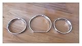Farbe: Chrom. SHENGWAN Luoqun Store Chrom-Tachometermesser-Wählring-Instrumententafel Ringanpassung for Mercedes-Benz W124 W126