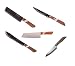 Produktbild Pamai Pai® 5 teiliges Messer Set Nr. 1 Kiwi Thailand Kochmesser