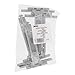 Imagen de Amig - Fleje para Persiana Enrollable - Acero Inoxidable y Poliamida Gris - 150 mm - Resistente a la Corrosión - Aumenta la Estabilidad y Durabilidad de Persianas - 4 Ud por Bolsa - Fácil de instalar
