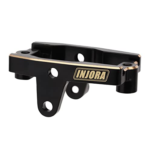 Image of INJORA Black Brass Servo Mount Bracket for TRX4M Stock Servo 1 /18 Upgrade Parts,11g