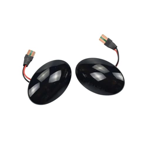 Clignotant dynamique LED latéral fumé pour Ford Fiesta MK3 MK4, KA et Mondeo MK1 (2 pièces)