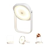 amhshkou Rechargeable Cordless Lantern lamp, dimmable, Aluminum, Suitable for Indoor and Outdoor Lig