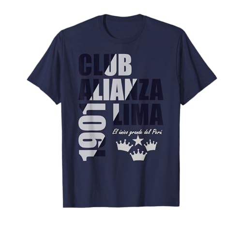 Club Alianza Lima Corazon Peruvian SOCCER Men Women Grone T-Shirt