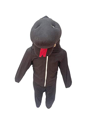 Image of Kaku Fancy Dresses Snake Insect Costume for Kids - Black, 7-8 Years | Animal Fancy Dress for Boys & Girls