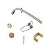 Cheerock Trombone Replacement Wind Instruments Accessories including Drain Valves Wire Spring Valve Base Shaft with Cork Pad