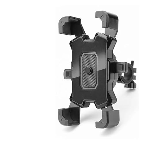Support de téléphone pour vélo guidon vtt universel antichoc rouge