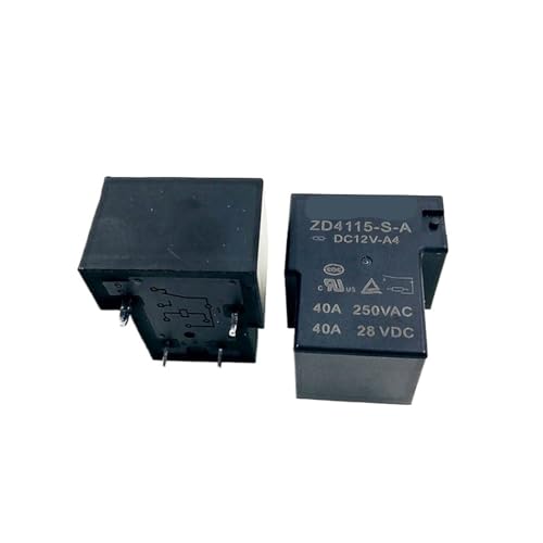 Relé ZD4115-SA 12V soluciona fallos de corriente en accesorios con este relé 30A de 4 pines