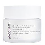 NassifMD Skin Barrier Protection Cream with Centella Asiatica - Healing Moisturizer for Sensitive & Post-Treatment Skin - Reduces Redness, Plumps Fine Lines