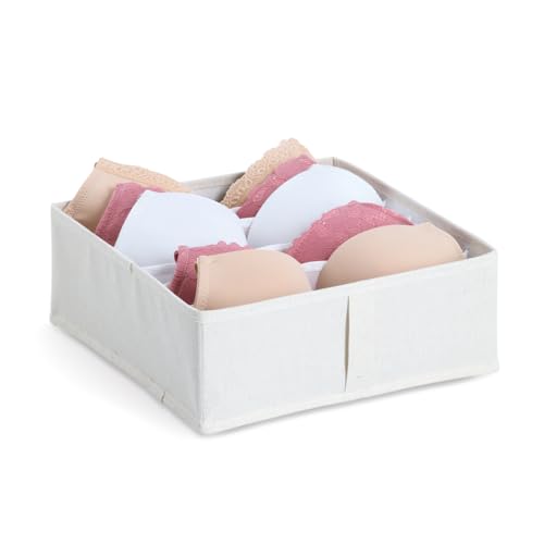 Zeller 14555 Boîte de rangement avec 6 compartiments en polyester/non-tissé