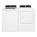 White Top Load Laundry Pair with FFTW4120SW 27 Washer and FFRE4120SW 27 Electric Dryer