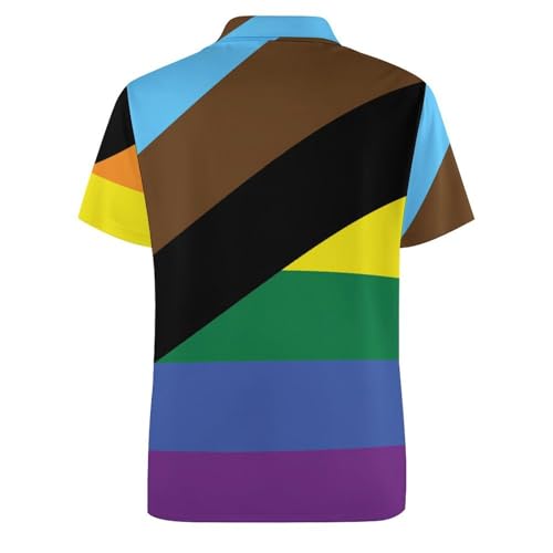 Polo arcoíris mujer trans para lucir tu identidad con orgullo 6