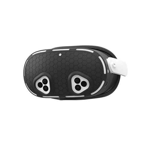 Yaslayp VR Headset Protective Cover for MetaQuest 3S,Silicone Front Headset Protector Shell Anti Scr