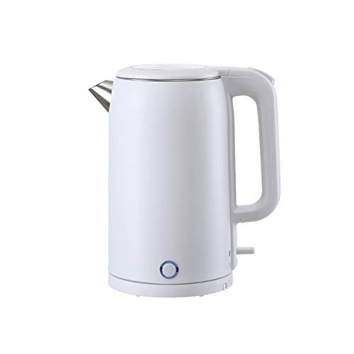 Hervidor eléctrico acero inoxidable 1.5 L 1500W blanco